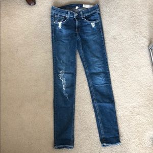 Rag & bone skinny jeans - size 24